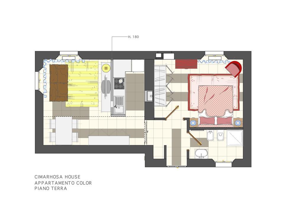Cimarhosa House Apartment Bilik gambar