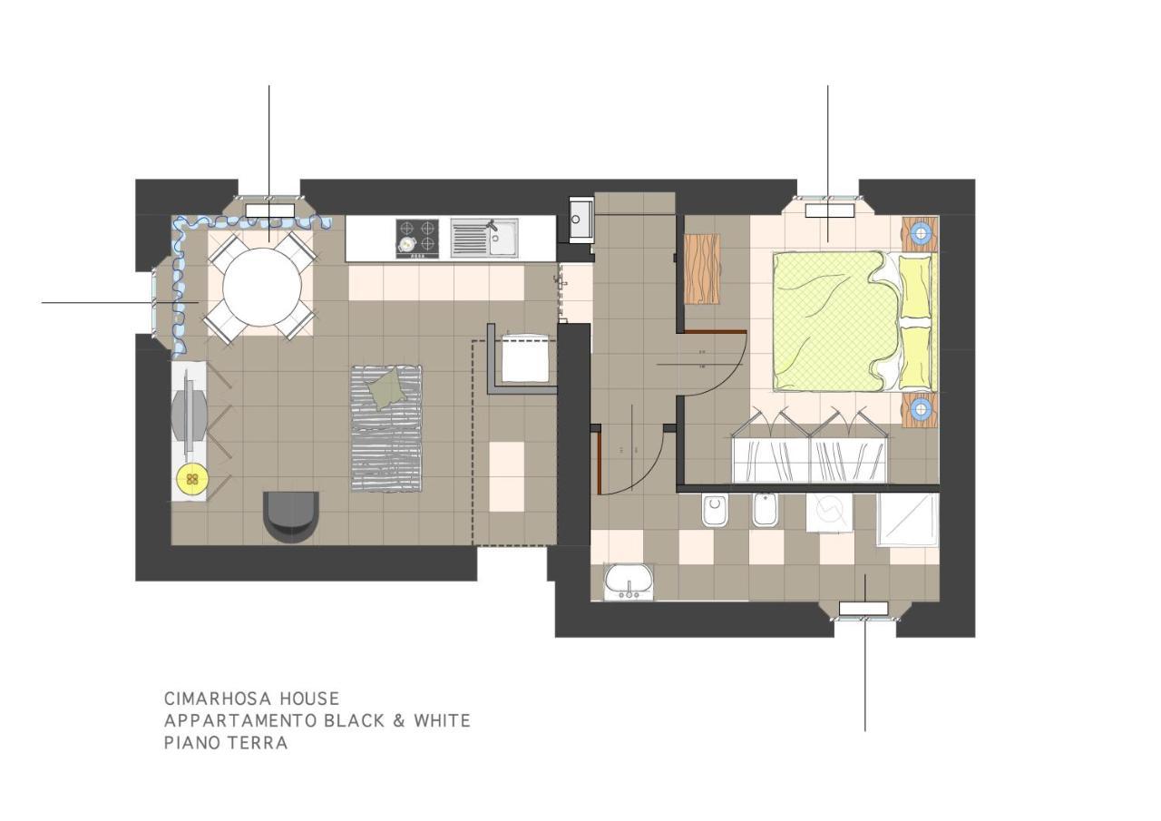 Cimarhosa House Apartment Luaran gambar